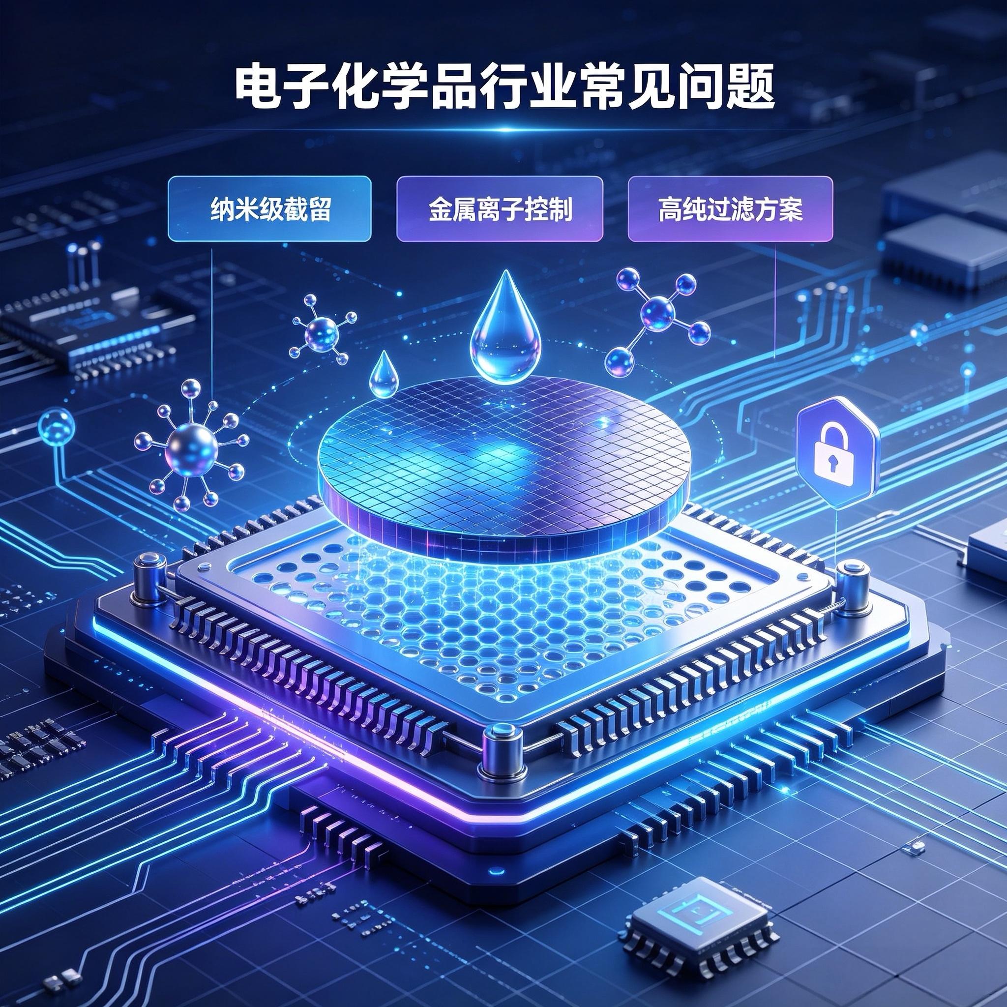 电子化学品行业烛式过滤器常见问题：纳米级截留与金属离子控制